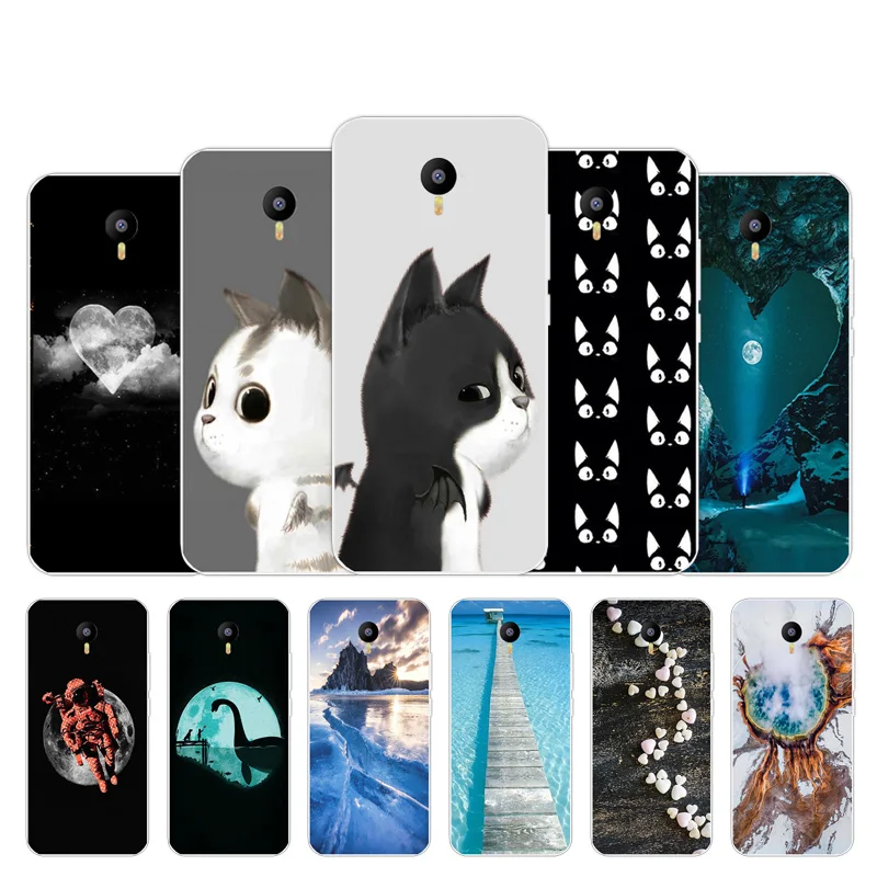 

Soft TPU Case for Meizu m2 note 5.5 inch Mog Design Silicon Back Cover For Meizu M2 NOTE Meilan Note 2 Phone Cases Coque