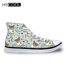 HYCOOL Детские кроссовки с рисунком медсестры доктора медведя; летняя спортивная обувь для мальчиков; дышащая прогулочная обувь для девочек