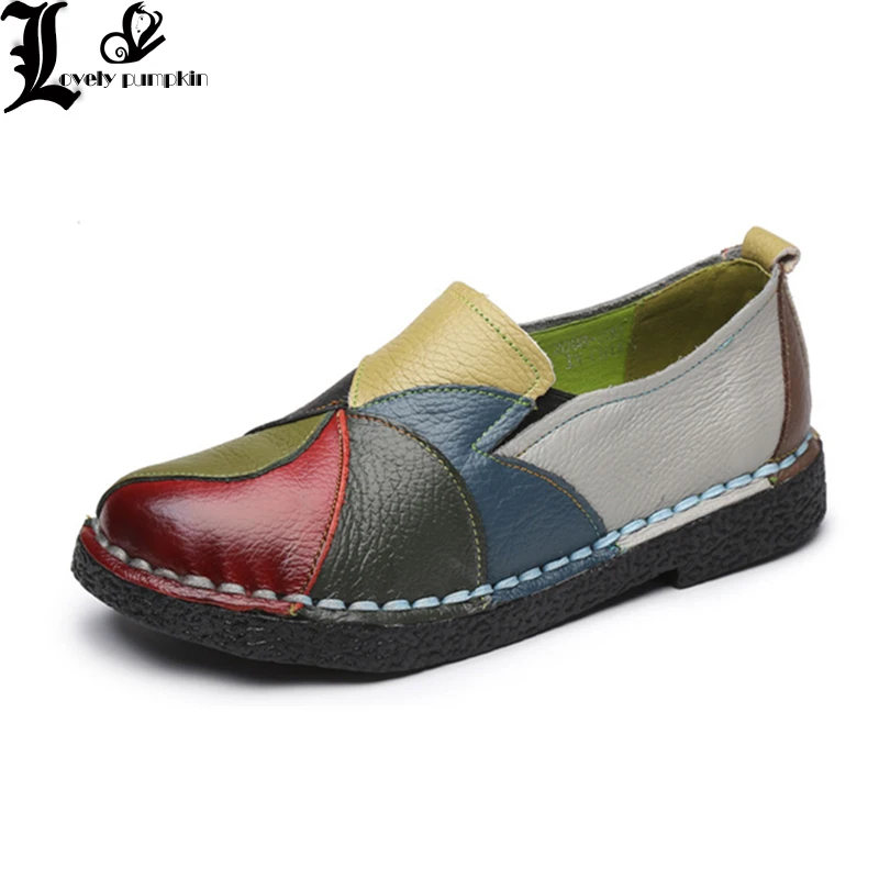 

Лоферы женские из натуральной бычьей кожи, Размеры 35-42
