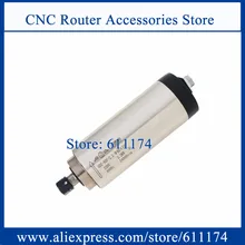 С воздушным охлаждением 2.2kw ER16 мотор шпинделя 24000 об/мин D80mm AC220V 4 подшипник ЧПУ шпиндель мотора