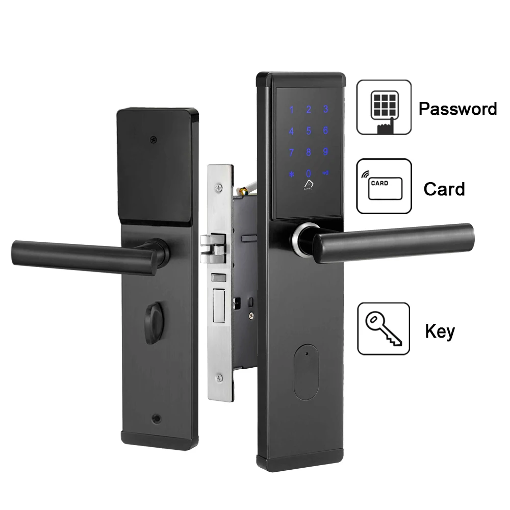 

Electronic Security Door Lock Touch Keypad Password Door Lock Smart Digital Combination Passcode Door Lock For Home Office Door