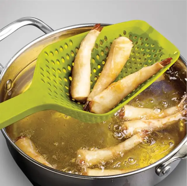 Large Food Strainer Scoop Veggies Colander Skimmer New Cooking Tools