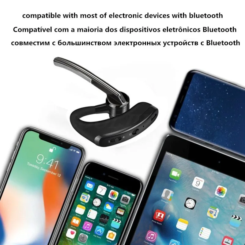 COOLJIER Wireless Bluetooth Earphone For iPhone mobile Xiaomi Stereo Business Headset with MIC Universal Sport Headphones