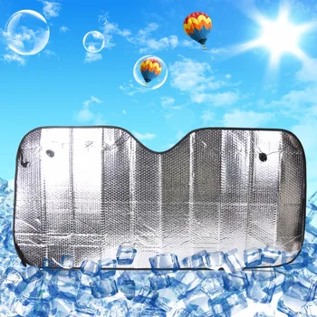

CITALL Car Foldable Sun Shade Visor Shield Rear/Front Windshield Reflective Heat Cover For BMW Audi Toyota Chevrolet Nissan VW