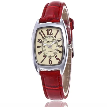 

Brand Women Watches Women Genuine Leather Square reloj mujer Luxury Dress Watch Ladies Quartz Rose Gold Wrist Watch Montre Femme