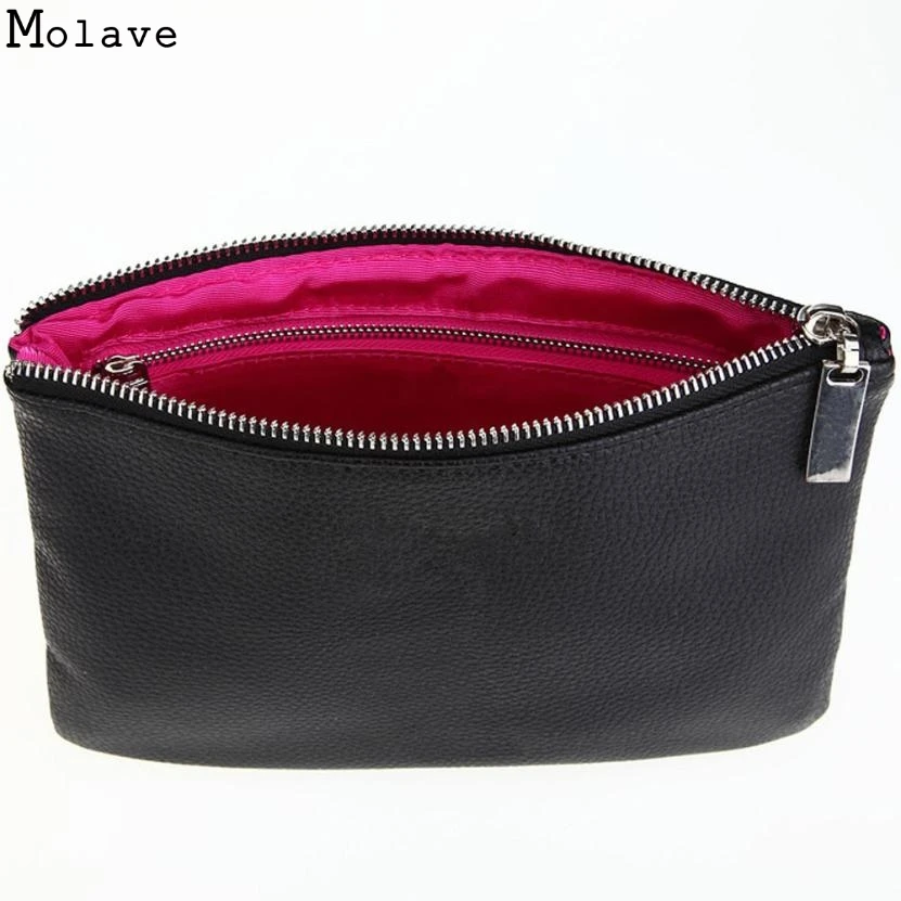 Women Makeup Bag necessaire PU Leather Cosmetic Bag Portable Women Make Up Bag Multifunctional ...