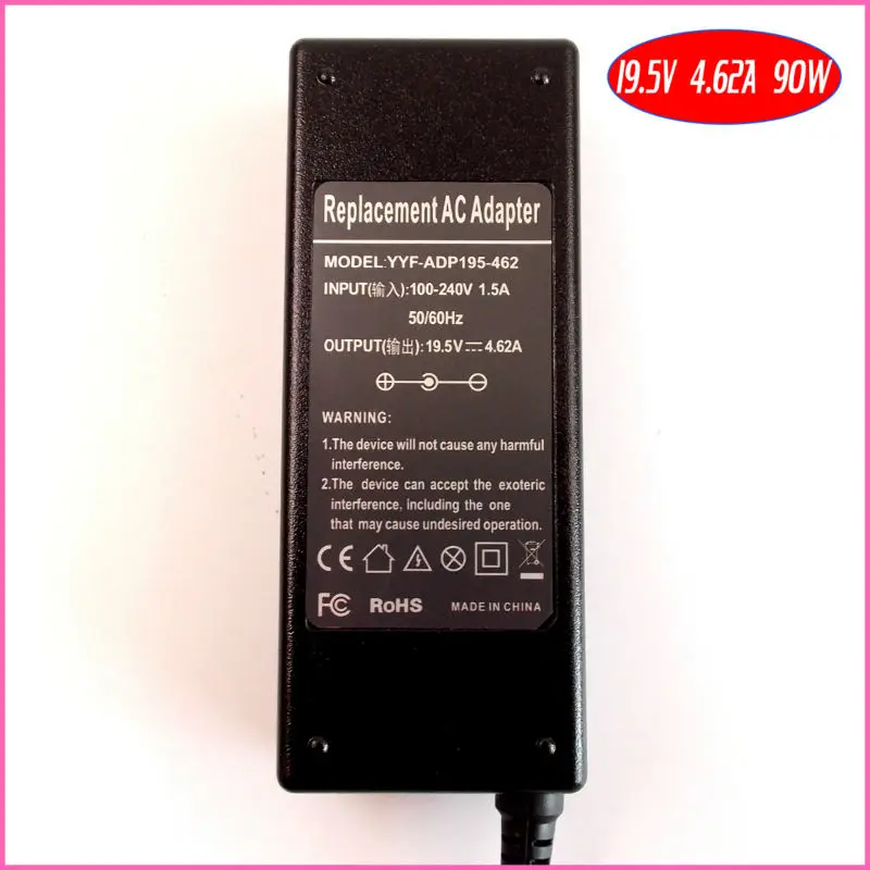 Goede 19.5V 4.62A 90W Laptop Ac Adapter Oplader voor Dell DA90PE1 00 DA90PE3 00 DA90PS0 00 DA90PS1 00 EA90PE1 OO HA90PE1 00