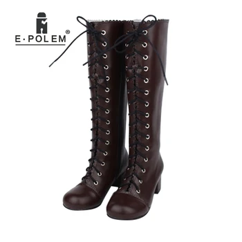 

2018 new LOLITA platform boots COS booties thick bottom cute dress princess boots 8428