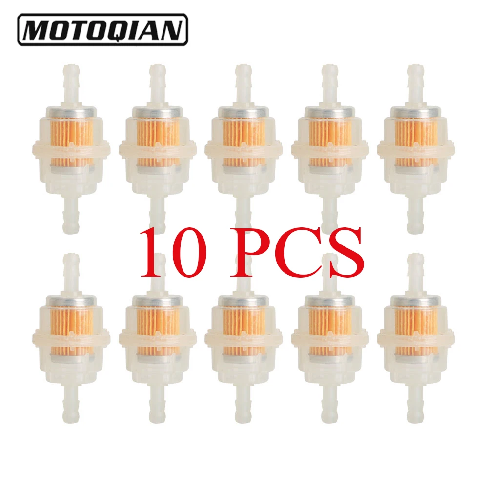 

10pcs /Lot Motorcycle Oil Filters Motorcycle Scooter Gasoline Filter Inline Gas Fuel Filter Fits for all motorcycle 29x77mm