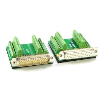 

Pure Copper DB50 Free Soldering 50Pin Connector Without Soldering Male Female Adapter Plate Terminal Block
