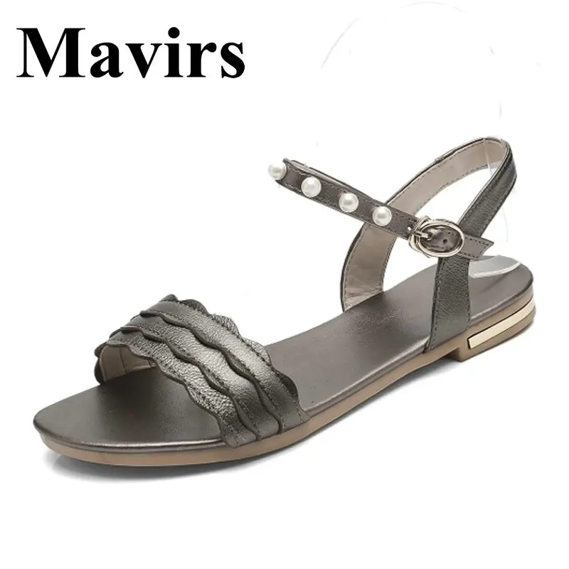 gladiator sandals with pearls