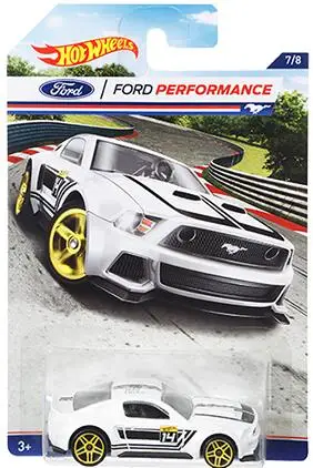 Hot Wheels Ford Mustang Коллекционное издание автомобиля DJK84 - Цвет: DJK91