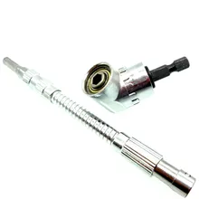 Гибкий вал быстрой смены угол наклона водителя регулировать 105 градусов драйвер 1/" Шестигранным хвостовиком для отвёртка Mag Биты