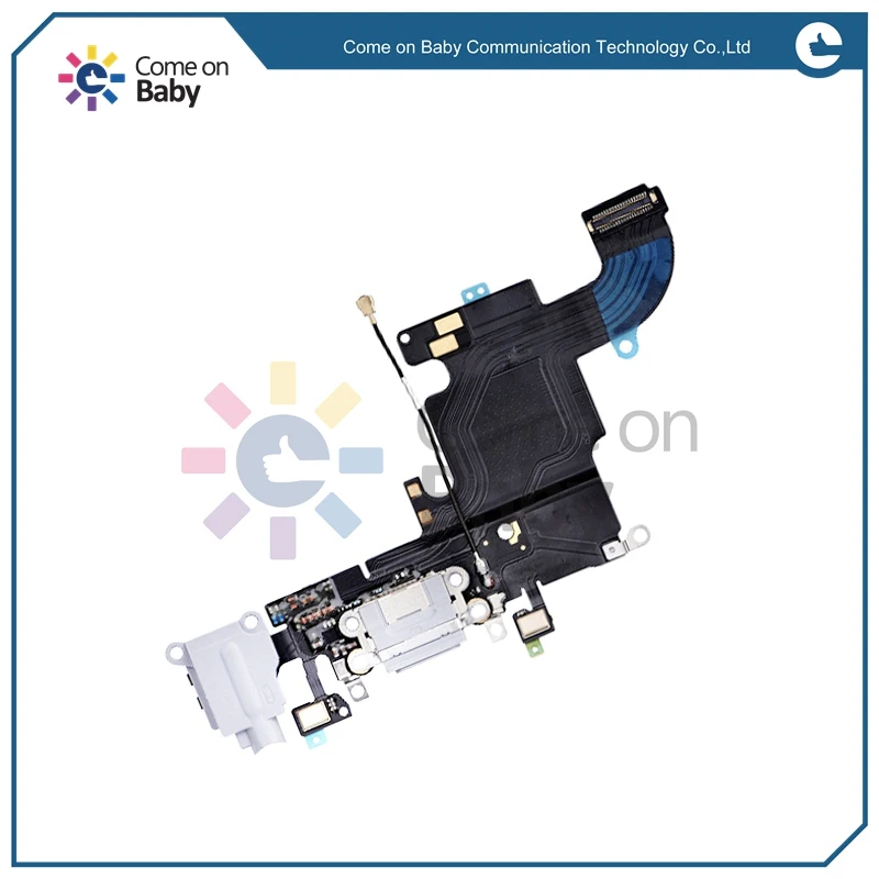 IPH0177 Headphone Jack Mic Cable and Charging Charger Port Dock Connector Flex  Replacement Part for iPhone 6s 4 (9)