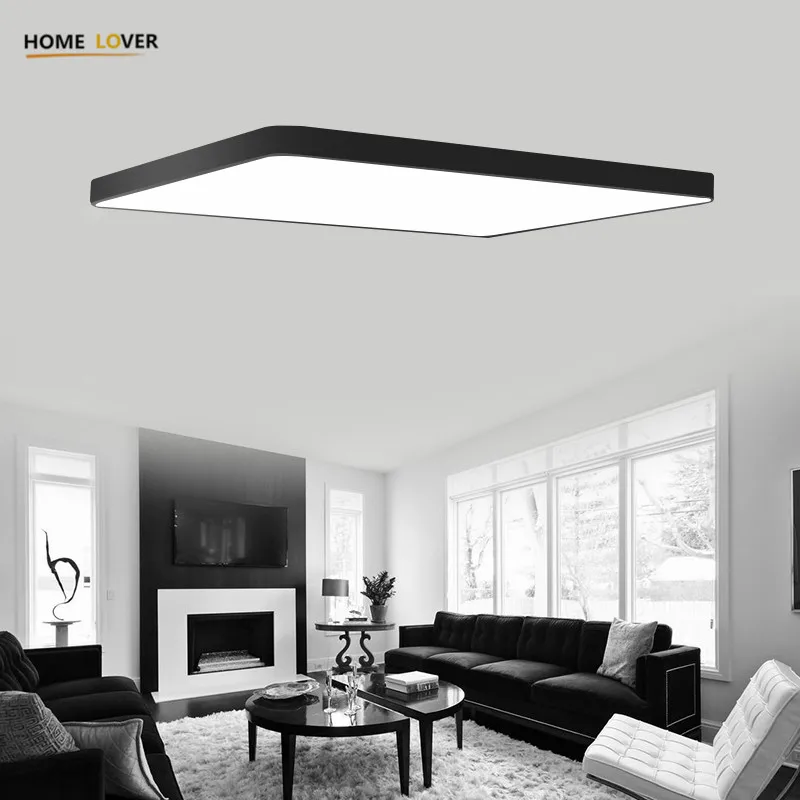 HomeLover современные светодиодные потолочные лампы для гостиной спальни кухни luminaria