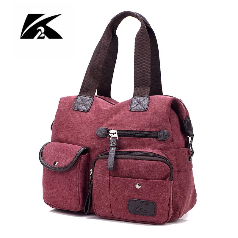 

KVKY 2017 New Style Canvas Bag Women Handbags Messenger Bags Casual Shoulder Bags Designer Handbags Bolsa Feminina CH014