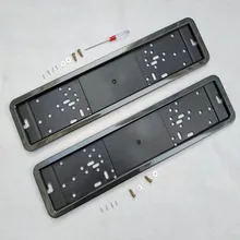 Рамка номерного знака держатель номерного знака Рамка Номерного Знака Крышка номерного знака винт металлический цвет углеродное волокно