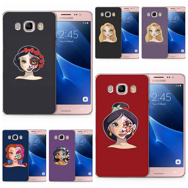TPU Luxury For Samsung Galaxy A3 A5 2017 2016 S3 S8 S9 Puls S7 Edge Soft Cover Design Flower Queen Pink Back Fundas S173 |