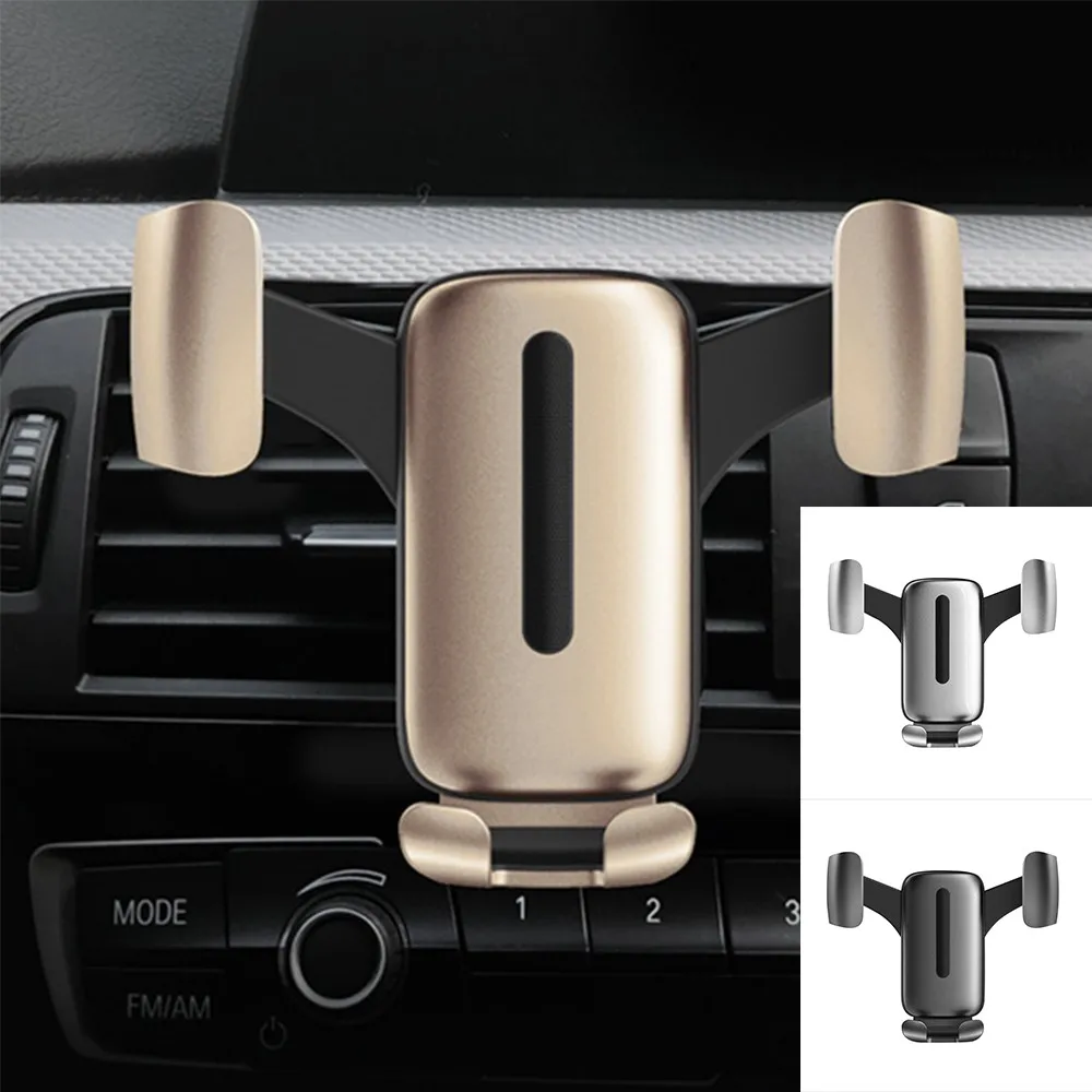 

Car Universal Phone Holder New Creative Vehicle Gravity Bracket Linkage Mobile Phone Bracket No Magnetic Mobile Phone Stand