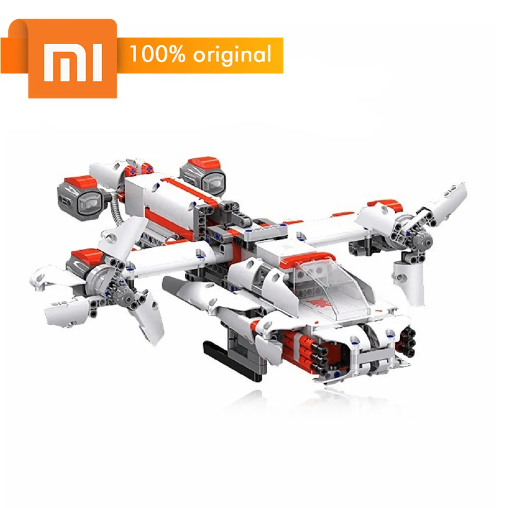 

Xiaomi Mitu Robot DIY Building Block Robot Bluetooth Mobile Control 978 Spare Parts Self-Balance System Module Robot for Kids