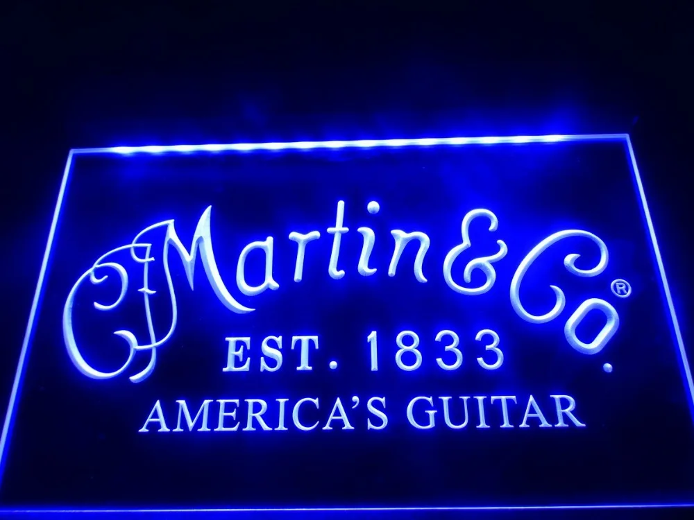 

LL169- Martin Guitars Acoustic Music LED Neon Light Sign