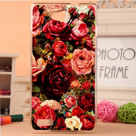 Online Pola pencetakan indah berwarna bunga harimau singa Menara Eiffel desain keras plastik kasus untuk ZTE blade g lux Kembali Penutup kasus