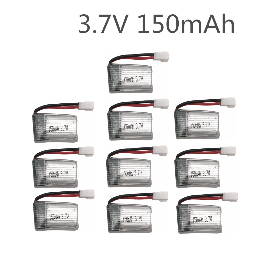 3.7V 150mAh 651723 RC Drone Battery For H2 H8 H48 U207 Rc Quadclaptar