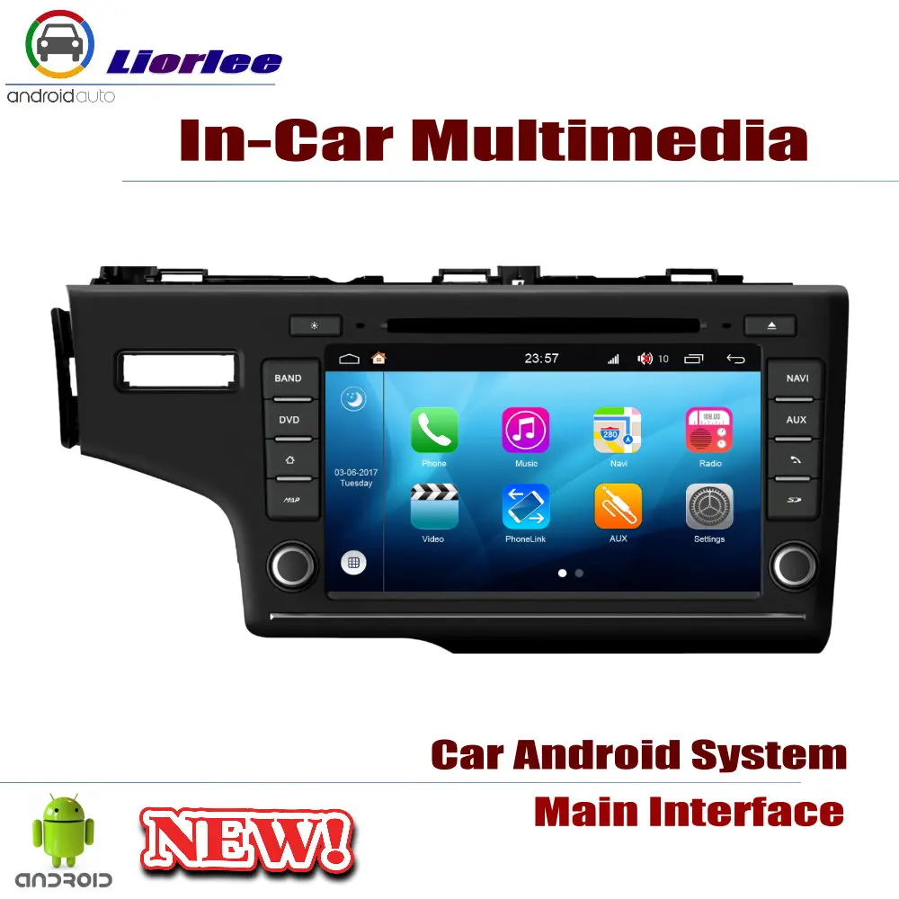 Cheap Car Android System RockChip PX5 1080P IPS LCD Screen For Honda Fit / Jazz (GK) 2014~2019 DVD Player GPS Navigation 1 Cheap Car Android System RockChip PX5 1080P IPS LCD Screen For Honda Fit / Jazz (GK) 2014~2019 DVD Player GPS Navigation 1