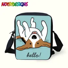 Собака породы Бигль сумка на плечо женская сумка Подростковая животные собака сумки через плечо маленькие сумки через плечо Дети Путешествия поперечная сумка