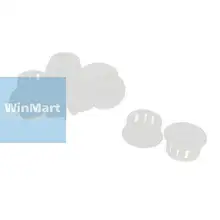 20 шт. SKT-16 16 мм белая пластиковая защелка в куполообразной пустой замок отверстие Заглушка Крышка