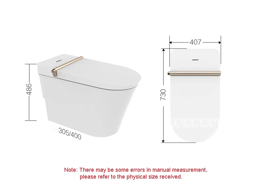 ZID6800-S2-CJM Household Bathroom Electric Toilet Integrated Smart Toilet One-button Automatic Intelligent Toilet 220V 1300W