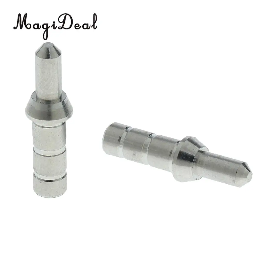 MagiDeal 20 Pcs Archery Arrow Nock Pins / Pin Nock Adapter Bushing for ID 4.2mm Arrow Shaft