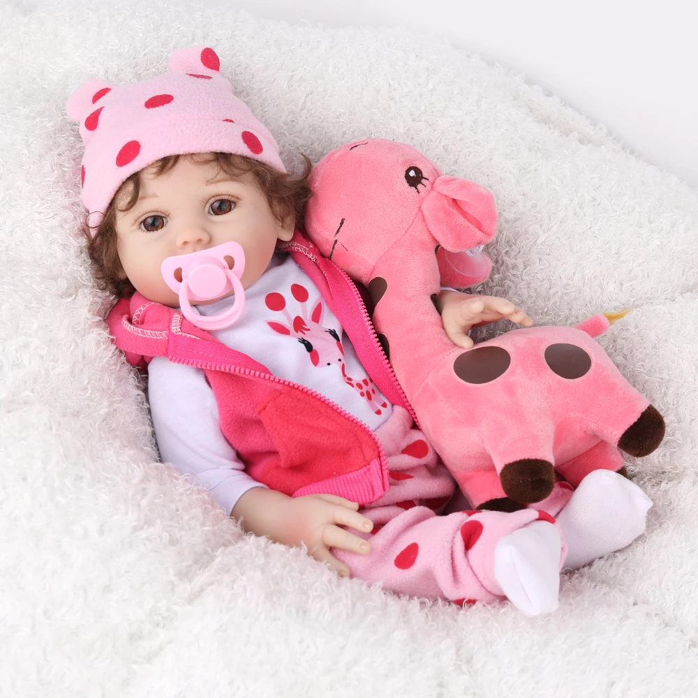 Полностью силиконовые куклы KAYDORA Reborn 18 дюймов 48 см Реалистичная кукла Bebe для