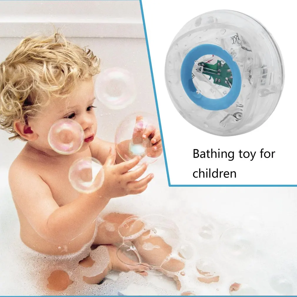 Baby Waterproof Bathroom LED Light Bath Toys Kids Children Games Funny