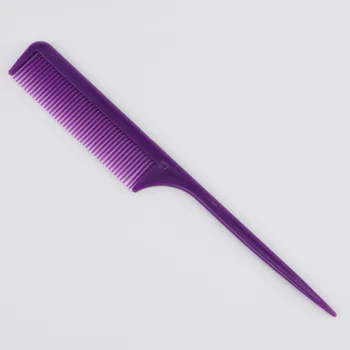 

Follow Store $0.25/pc Hairstyling Tail Comb Professional Salon Hair Brush Making Hairline Comb Purple 1pc