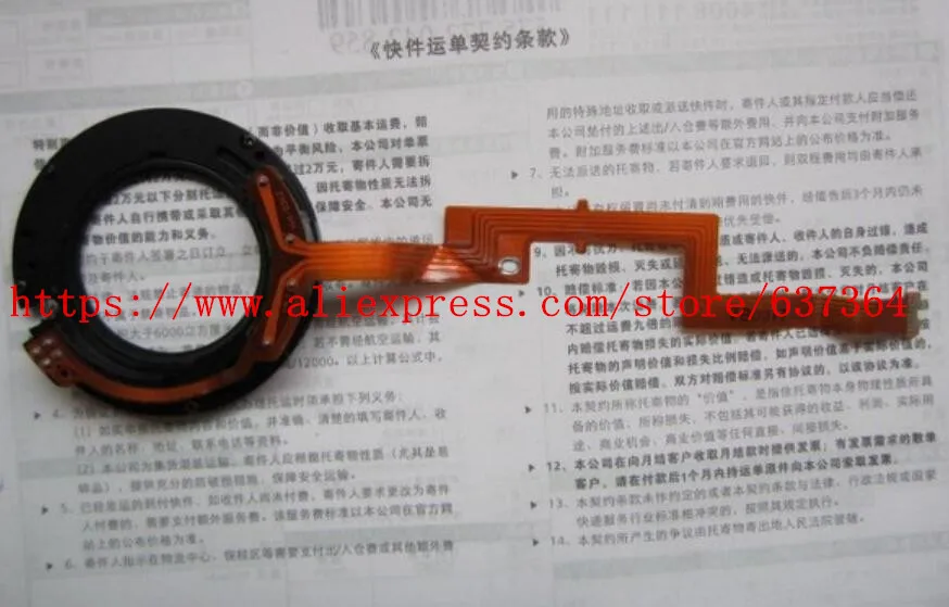 Original for CANON 70-200 2.8 aperture group cable first generation Digital Camera Repair Part | Электроника