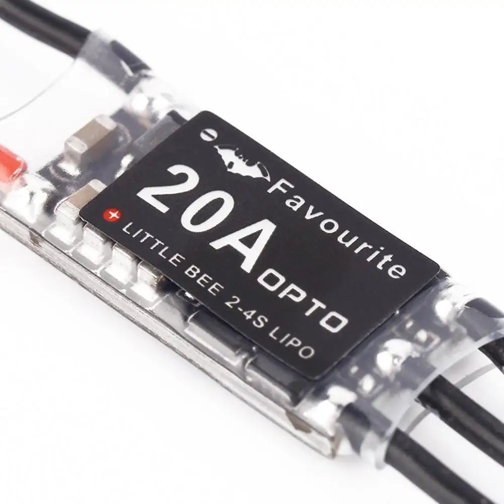 YKS Little Bee 20A Mini Brushless ESC 2 4S Speed Contorller for RC Quadcapter Accessories RC