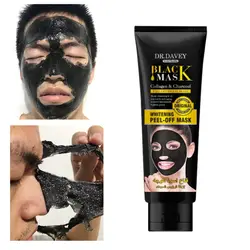 Для удаления угрей нос лицо маска для лица 2019 бамбуковый уголь черный маска для очищения пор разрывая пилинг уменьшить поры кожи уход