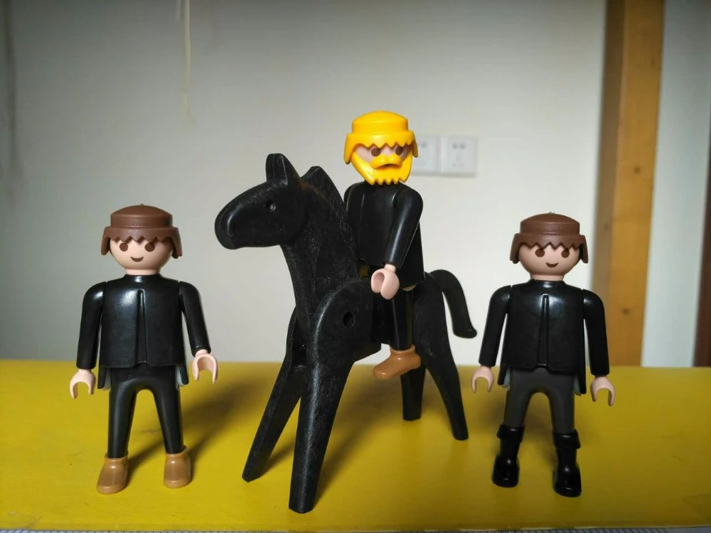 Playmobil Juego de figuras de acción de caballo, juguete para niños, regalo| playmobil toys|toys gifttoys playmobil - AliExpress