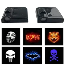 1 шт. беспроводной Автомобильный Дверной светильник, выполненный на заказ светодиодный проектор для автомобиля, лазерный светильник с логотипом Ghost Shadow для Kia Chevrolet Nissan Toyota