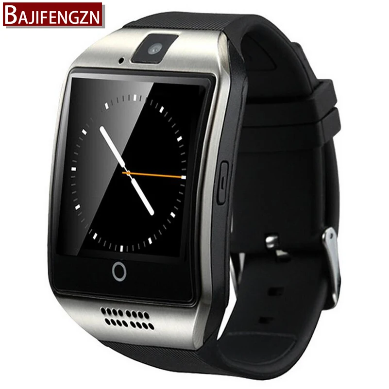 2017 fashion smart watch q18 Smartwatch support SIM TF card camera MP3 Bluetooth smart clock GSM