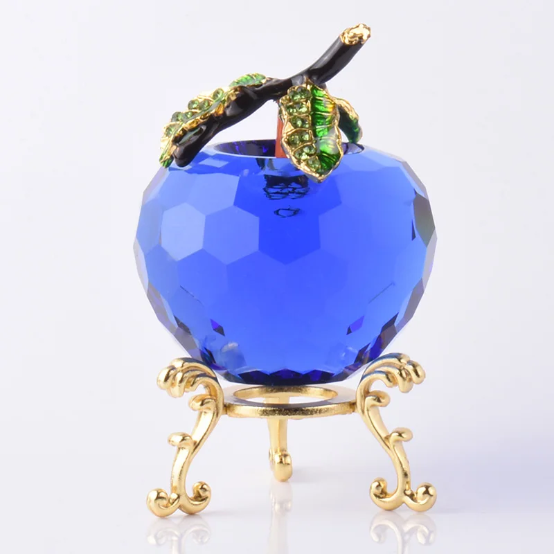 Crystal Apple Jewelry Gift Home Decoration Crafts Gifts | Дом и сад