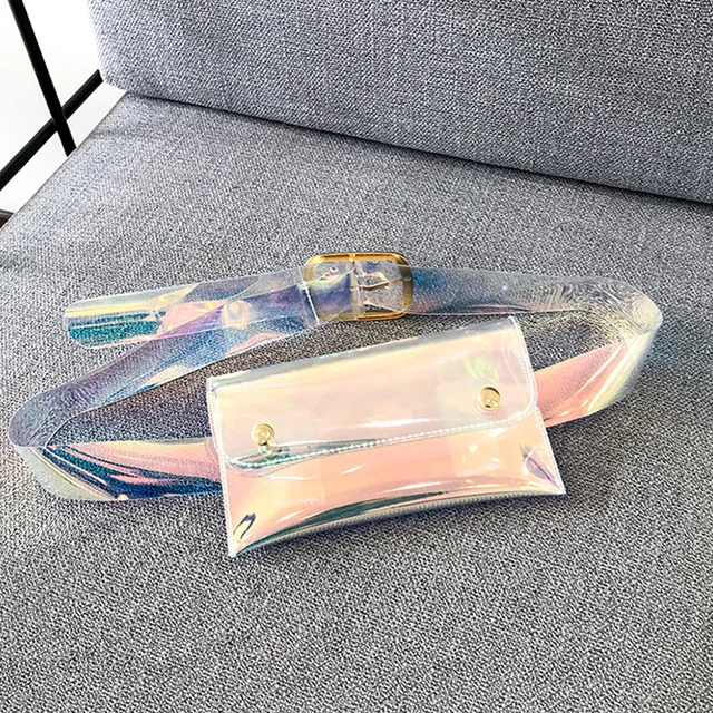 Fanny Pack 2019 clear waist bags for women designer luxury women leather waist pack fashion belt bag women messenger Candy Bag