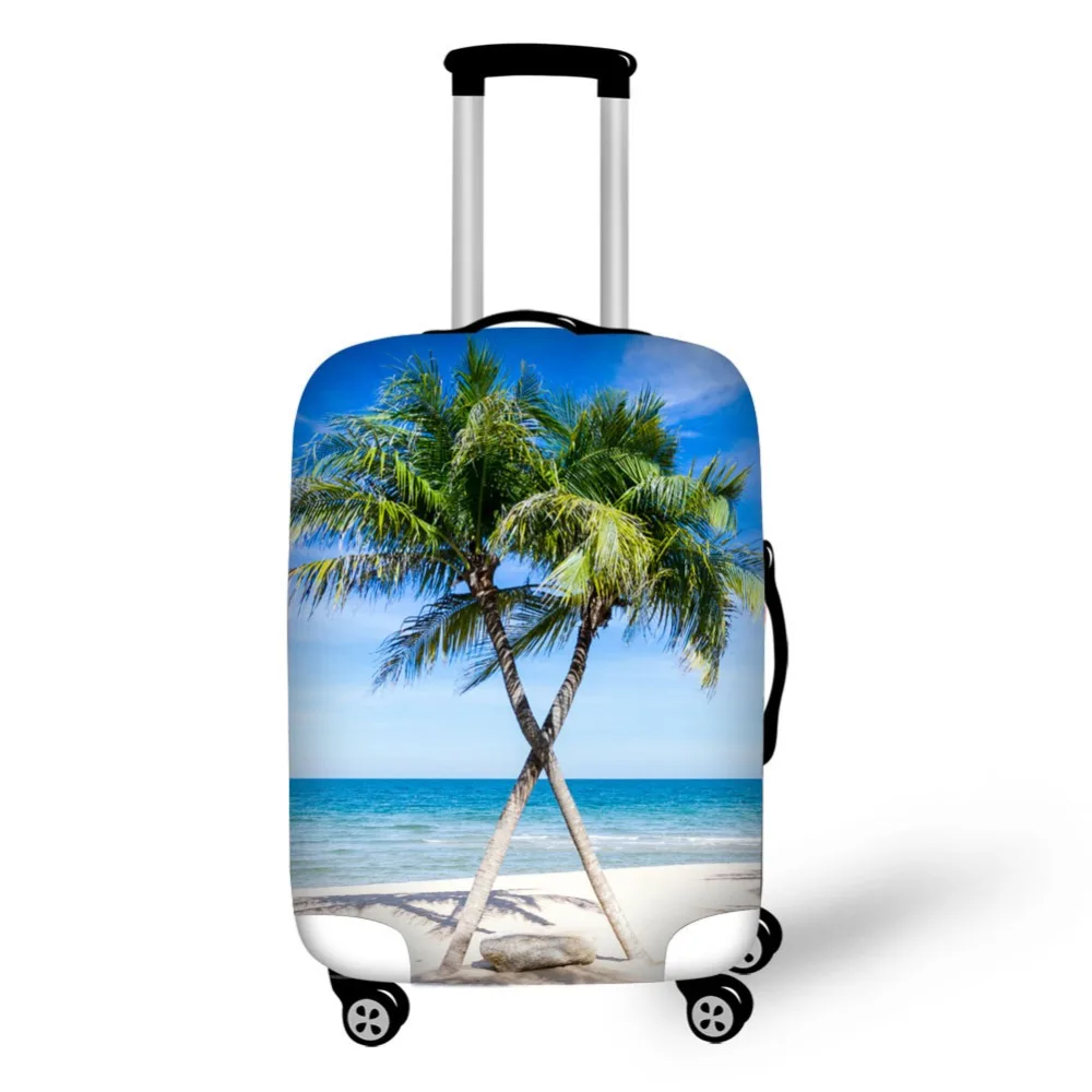 Vacation Design travel accessories suitcase protective covers 18-32 inch elastic luggage dust cover case stretchable Waterproof