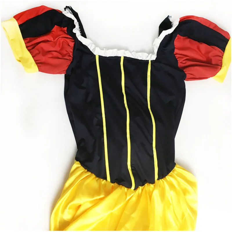Женский длинный костюм для косплея зимний белый женщин|adult snow white costume|halloween