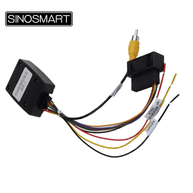 

26 PIN RGB to CVBS (RCA) AV Converter for Volkswagen Factory Original Camera Output to After Market Head Unit DVD