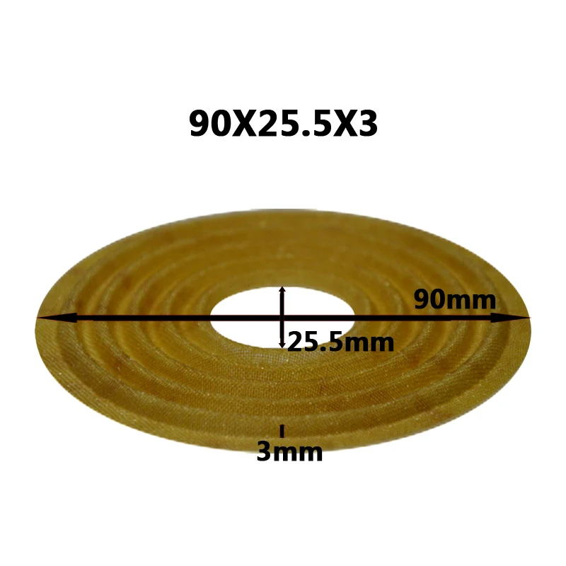 2 шт 90x25,5/90x31/95x25,5 мм эластичный волновой громкий динамик сабвуфер низкочастотный динамик с басами спикер Ремонт паук демпфер