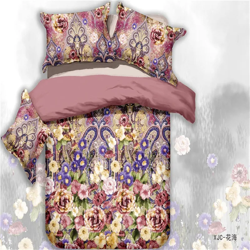 SHYEJA богемный, в этническом стиле 3D одеяла постельные принадлежности Мандала постельное белье Наволочка король queen Размеры Постельное