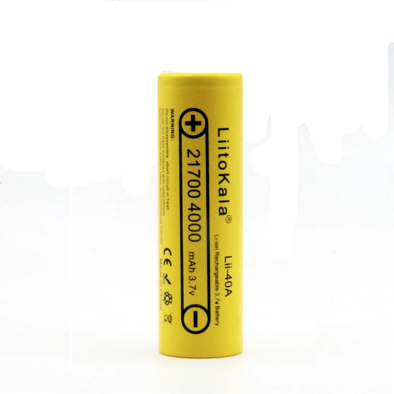 2-14 шт LiitoKala Lii-40A 40A Originals 21700 4000 mah аккумуляторная батарея и сигарета обслуживание Капо