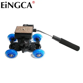 

Professional Video Camera Tripod Action Fluid Drag Head + Mini Photography Car Movie Kit Accessories for 5D3 6D D600 D800 DSLR